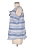 Talbots Outlet Blue Sleeveless Blouse Size M - photo 5