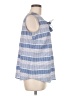 Talbots Outlet Blue Sleeveless Blouse Size M - photo 4