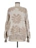 Davi & Dani Floral Ivory Pullover Sweater Size M - photo 1