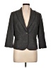 Brooks Brothers Chevron-herringbone Gray Wool Blazer Size 10 - photo 1