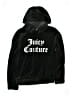 Juicy Couture 100% Polyester Black Pullover Hoodie Size X-Large 16 - photo 1