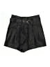 Topshop Black Shorts Size 6 - photo 1