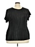 Marianne Black Short Sleeve Top Size 2X - photo 1