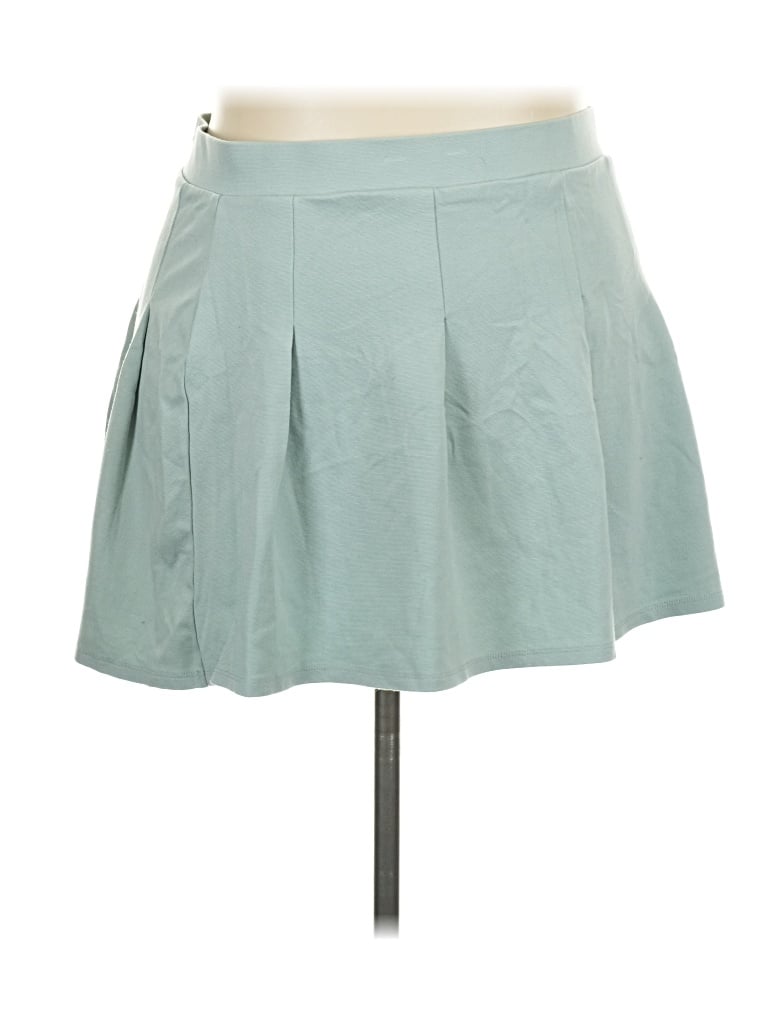 Pre-owned Wild Fable Casual Skirt In Teal