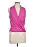 Bongo 100% Polyester Pink Sleeveless Blouse Size L - photo 1