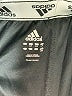 Adidas 100% Polyester Solid Black Athletic Shorts Size L - photo 3