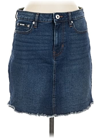 DKNY Jeans Denim Skirt (view 1)