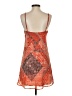 Lulus 100% Polyester Paisley Orange Cocktail Dress Size S - photo 2