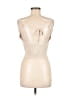 Unbranded 100% Polyester Ivory Sleeveless Top Size M - photo 2