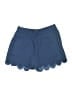 Madewell 100% Polyester Hearts Blue Shorts Size XS - photo 1
