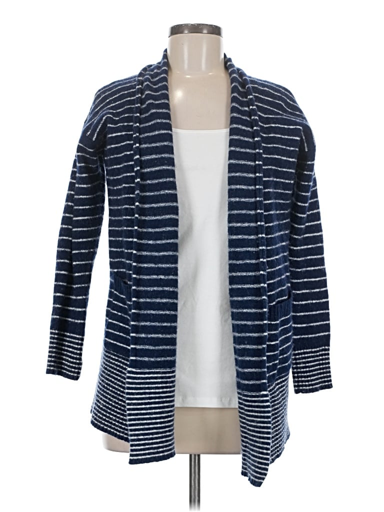 Pre-owned Splendid Cardigan Sweater In Blue