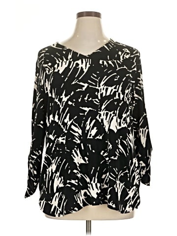 Travelers by Chico's 3/4 Sleeve Blouse (view 1)
