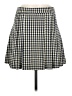 MNG Checkered-gingham Black Casual Skirt Size M - photo 1