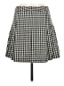 MNG Checkered-gingham Black Casual Skirt Size M - photo 2