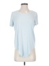 1.State Blue Short Sleeve Top Size S - photo 1