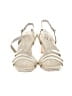 Naturalizer Metallic Ivory Sandals Size 6 - photo 2