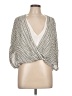 Cotton Bleu 100% Rayon Silver Kimono Size L - photo 1