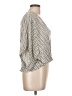 Cotton Bleu 100% Rayon Silver Kimono Size L - photo 4