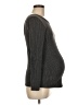 Hello Miz Gray Long Sleeve Top Size Med Maternity - photo 4