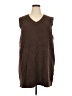 Old Navy Brown Sweater Vest Size XXL Petite - photo 1