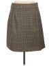 Maison d' Amelie Plaid Brown Casual Skirt Size 10 - photo 2