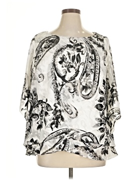Alex Evenings 3/4 Sleeve Blouse