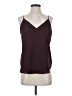 Express Outlet 100% Polyester Burgundy Sleeveless Top Size S - photo 1