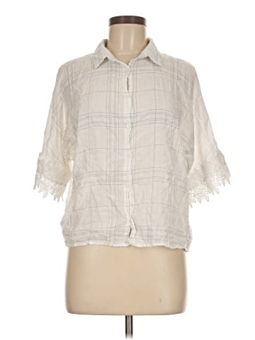 Ellison 3/4 Sleeve Button-Down Shirt (view 1)