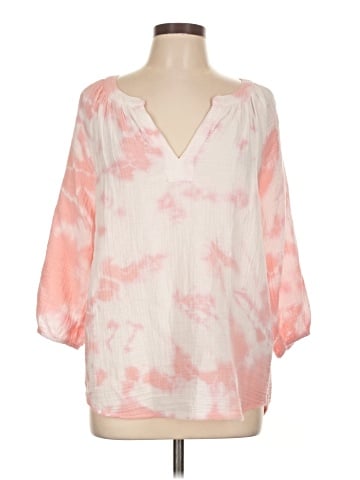 Bobi 3/4 Sleeve Blouse (view 1)