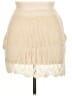 Unbranded 100% Polyester Ivory Casual Skirt Size XL - photo 1