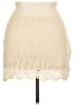 Unbranded 100% Polyester Ivory Casual Skirt Size XL - photo 2