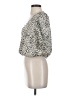 Express Outlet 100% Polyester Ivory 3/4 Sleeve Blouse Size S - photo 5