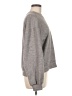 Zara Solid Gray Pullover Sweater Size M - photo 4