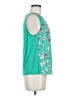 A New Day Teal Sleeveless Blouse Size M - photo 4