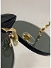 Gucci Gray Gold Round Sunglasses One size - photo 4