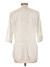 Johnny Was Ivory Blue 3/4 Sleeve Blouse Size L - photo 2