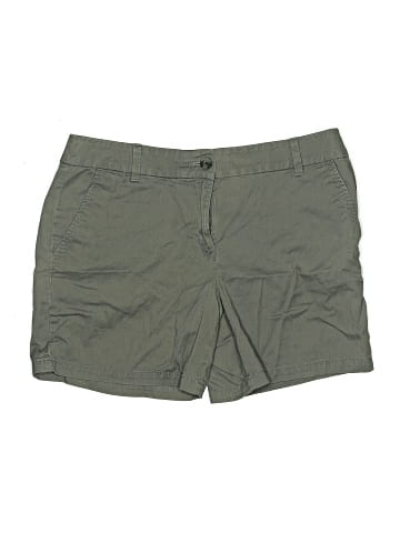 Ann Taylor LOFT Outlet Khaki Shorts (view 1)