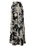 Truth + Style 100% Polyester Print Gray Casual Pants Size S - photo 1