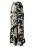 Truth + Style 100% Polyester Print Gray Casual Pants Size S - photo 2