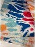 Dior 100% Recycled Polyester Tie-dye Yellow Board Shorts Size 10 - photo 9