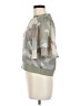 DKNY 100% Polyester Camo Green 3/4 Sleeve Blouse Size M - photo 5