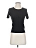 Topshop Gray Short Sleeve Turtleneck Size 4 - photo 1