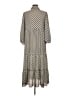 Max Studio 100% Polyester Gray Casual Dress Size M - photo 2