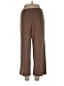 Attitudes by Renee Solid Brown Casual Pants Size L - photo 1