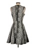 Eva Longoria 100% Polyester Tweed Gray Cocktail Dress Size 0 - photo 2