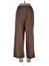 Attitudes by Renee Solid Brown Casual Pants Size L - photo 2