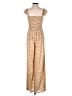 Tiare Hawaii 100% Rayon Tan Jumpsuit One size - photo 2