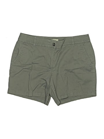 Ann Taylor LOFT Outlet Khaki Shorts (view 1)