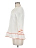 Lememe 100% Cotton White 3/4 Sleeve Blouse Size M - photo 5