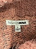 Fashion Nova 100% Polyester Pink Turtleneck Sweater Size L - photo 7